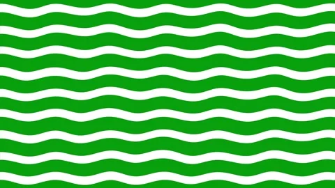 Wave lines moving on green screen backdrop Stock Footage 246272763