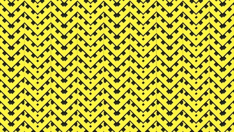 Wave like lines optical illusion. Seamless loop every 5 seconds. Stock Footage 124648661