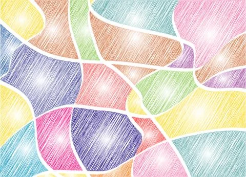 Wave Lines Pattern Abstract Background. Stock Illustration