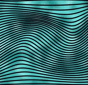 Wave lines pattern. Stock Illustration