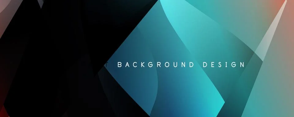Wave liquid style lines with shadows and light on gradient background Stock Illustration