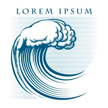 Wave Logo Stock Illustration