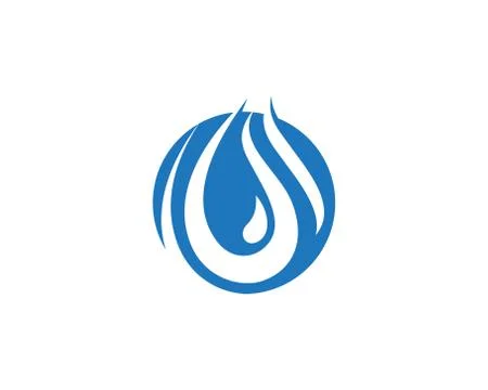 Wave Logo Template Stock Illustration