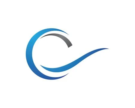 Wave Logo Template Stock-Illustration