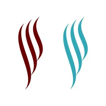 Wave logo Template Illustration Design. Vector EPS 10. Illustrazione stock
