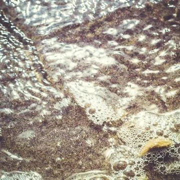 Wave. Long exposure time. 스톡 사진