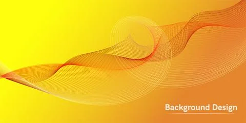 Wave of the many colored lines. Creative line art. Vector illustration EPS 10 Stock Illustration