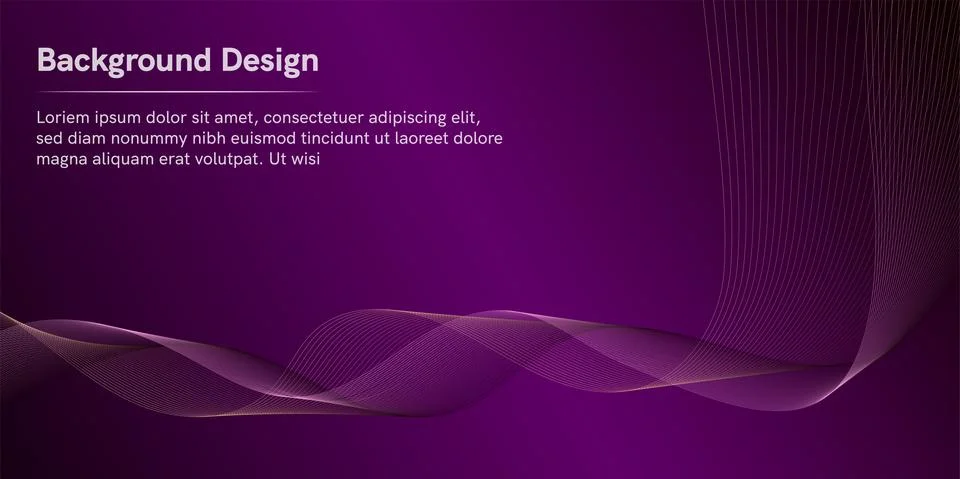 Wave of the many colored lines. Creative line art. Vector illustration EPS 10 Stock Illustration