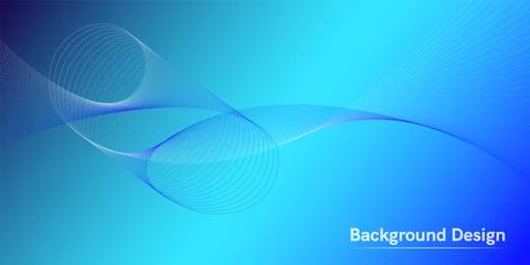 Wave of the many colored lines. Creative line art. Vector illustration EPS 10 Stock Illustration