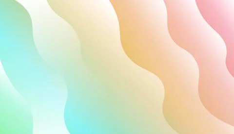 Wave Modern Background. For Business Presentation Wallpaper, Flyer, Cover. Ve Stock Illustration