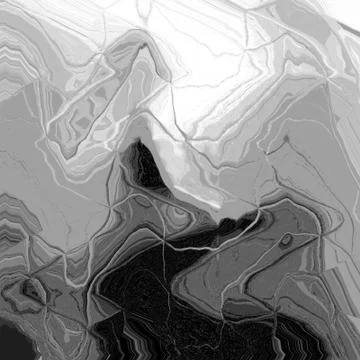 Wave monochrome gradient marble background, decorative marble texture. Modern イラスト素材
