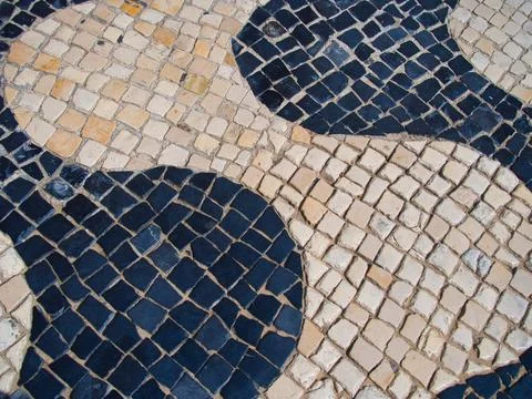 Wave Mosaic Stock Photos