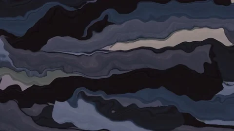 Wave motion of blue and black bands Video stock 151594411
