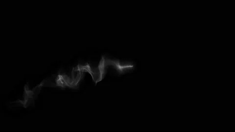 Wave motion of smoke-like particles. For design and creativity Stock Footage 162156596