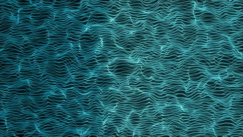 Wave movement line background animation Video stock 148060254