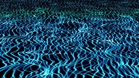 Wave movement line background animation Видео 148060256