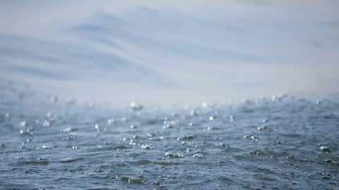 Wave moving and bubble of the water background Stock Footage 102423326