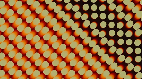 Wave-moving cylinders with a trendy gradient. 3d rendering loop animation HD Vídeos de archivo 200120618