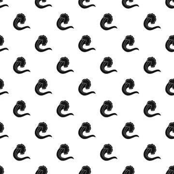 Wave nature pattern seamless vector Illustrazione stock