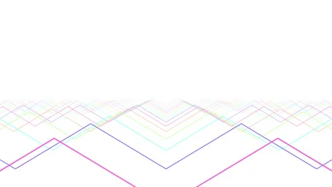 Wave Neon lines rainbow colored background D S6 white Видео 150212126