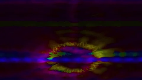 Wave Noise Glitch Effect Wide Stock Footage 331097763