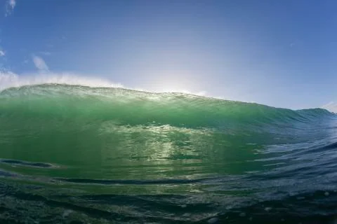 Wave Ocean Face To Face Stock Photos