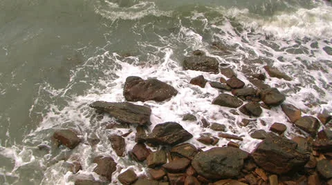 Wave in ocean Stock Footage 24003039