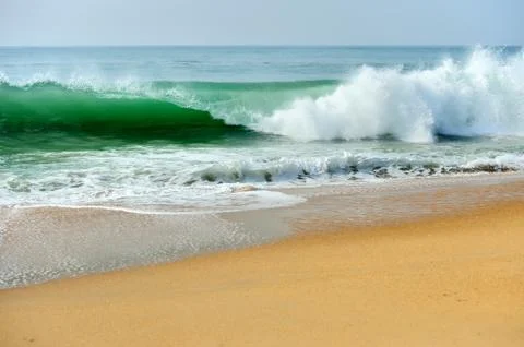 Wave of the ocean Stock Photos