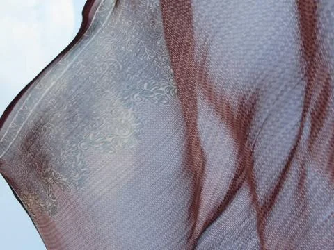 A wave or wavy shape, pattern and texture on a surface a wave or wavy shap... Stock Photos