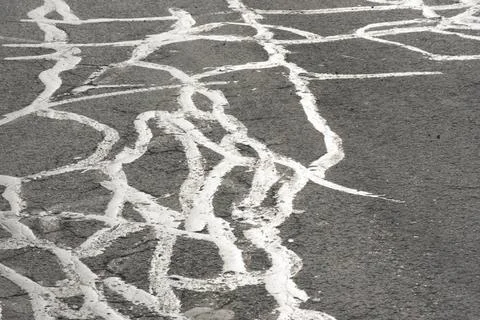  a wave or wavy shape, pattern and texture on a surface a wave or wavy sha... Stock Photos