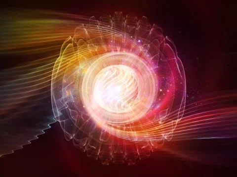 Wave Particle イラスト素材