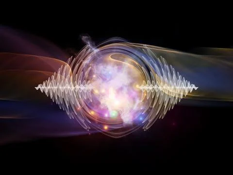 Wave Particle イラスト素材
