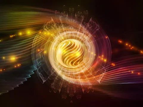 Wave Particle イラスト素材