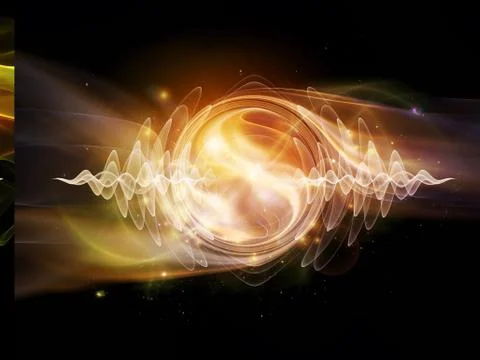 Wave Particle イラスト素材