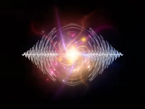Wave Particle イラスト素材