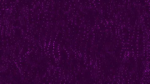 Wave of particles. Wave with connecting dots and lines on dark background. .. Illustration