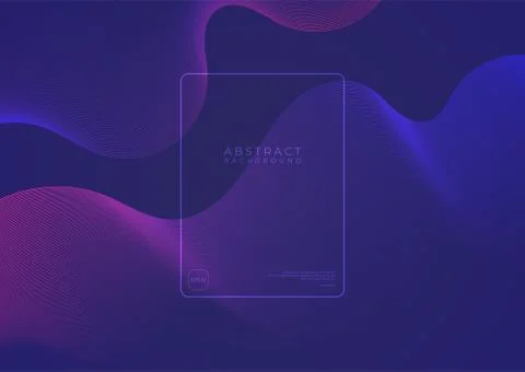 Wave pattern background abstract style modern art design concert music concep Stock Illustration