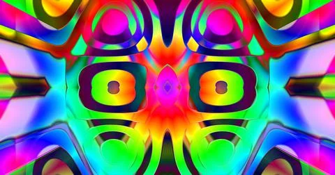 Wave Pattern Background Wallpaper Flow Trippy Glare 스톡 일러스트