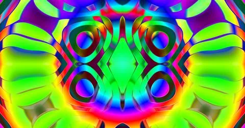 Wave Pattern Background Wallpaper Flow Trippy Glare Illustrazione stock