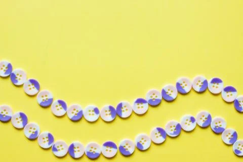 Wave pattern of buttons Foto stock