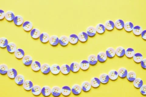 Wave pattern of buttons Foto stock