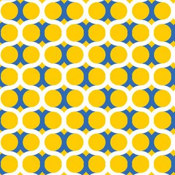Wave pattern for ceramic tile decoration in Spanish talavera style, tradition Ilustración de archivo