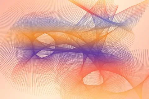 Wave pattern digital flow vibrant texture futuristic creative backdrop Stockillustratie