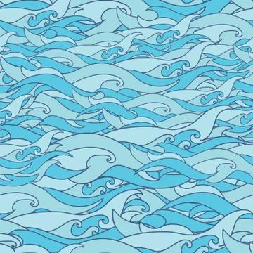 Wave pattern Stock Illustration