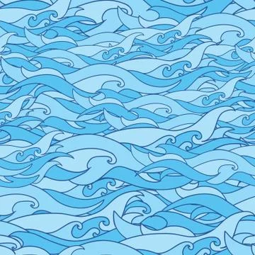 Wave pattern 스톡 일러스트