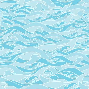 Wave pattern Stock Illustration