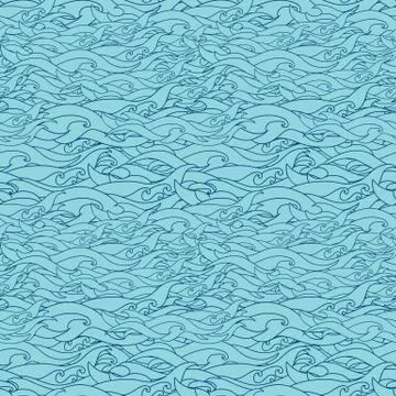 Wave pattern Stock Illustration