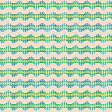 Wave pattern Stock Illustration