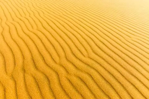 Wave pattern in the sand Namib Desert Namibia Africa 写真素材