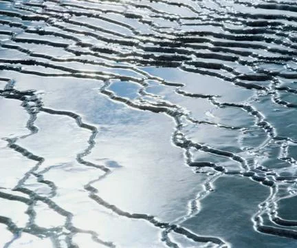 Wave pattern in sand 写真素材